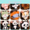 Adorable Plush Cartoon Panda Backpack For Kids Perfect For School And Play