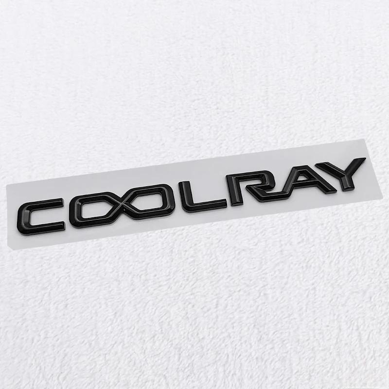 

20x1.6CM ABS Car Rear Trunk Modified Sticker for Geely Coolray Logo Binyue Personalized Letter Badge Tail Decoration чёрный