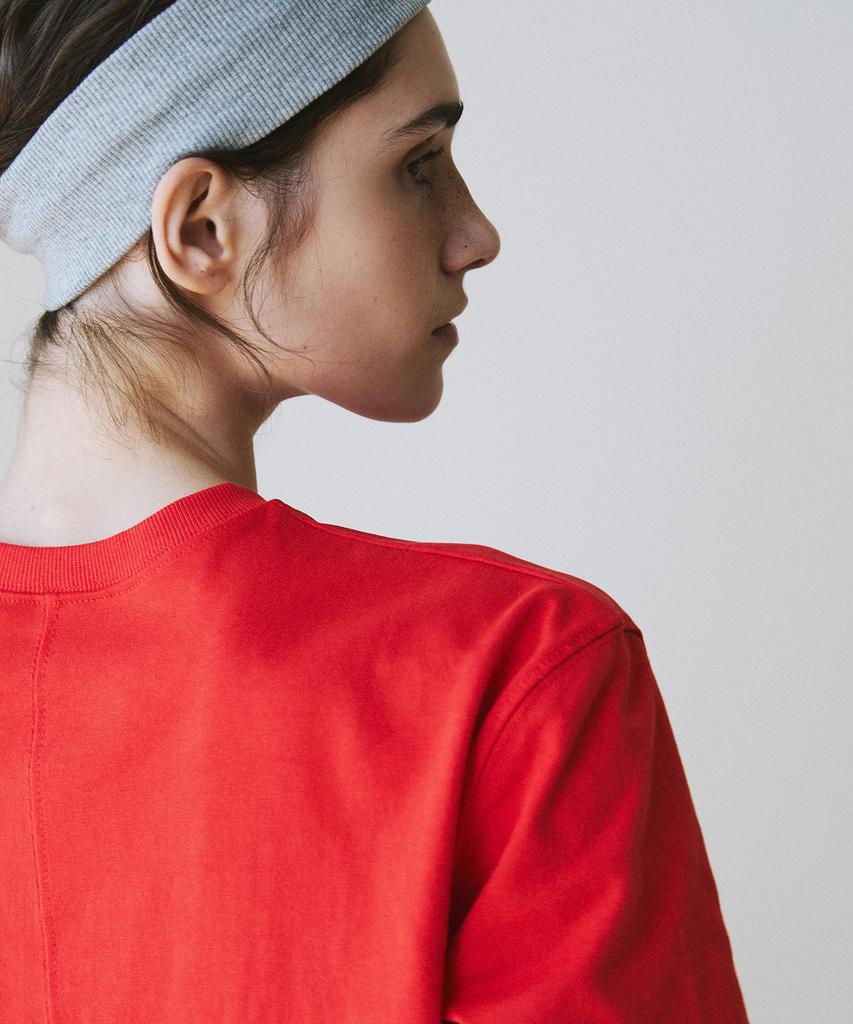 GREENBUTTER Cozy Solid Tee (Red)
