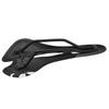 Saddle Waterproof Road Bike Cushion Breathable Hollow Cycling Racing Saddle(Black White )