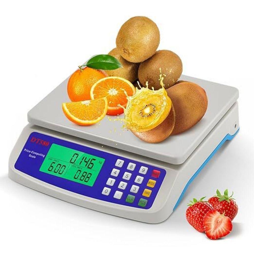 High Precision Commercial Food Scale 30kg/1g Capacity Electronic Pricing Scale Coins Counting
