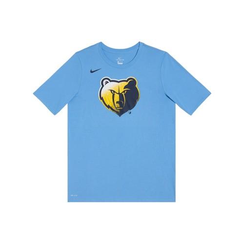 

Nike Grizzlies Logo Printed Letter Short-Sleeve T-Shirt Unisex Blue EU M синій