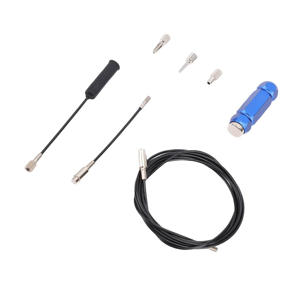 Sada nástrojů pro vnitřní vedení kabelů jízdního kola Magnetický systém vedení kabelů pro rámy z uhlíkových vláken