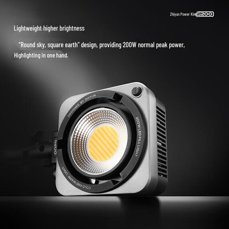 Zhiyun G200 LED Video Light with 90cm Deep Softbox Kit