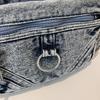 Denim Messenger Bag Vintage Women's Bag Large Capacity Multi-Layer Shoulder Bag
