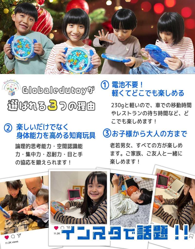 Toy by Educational Educational Labyrinth 3D Puzzle In Popular Childcare Boys and Girls In Child and Family Agency Ages and Maze Birthday Gift Japanese