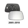 Car Left and Right Heated Rear View Mirror Glass Fit Jeep Grand Cherokee 2005 2006 2007 2008 2009 2010 5142875AA 5142874AA