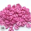 4mm Dual-Eye Plastic Buckle with Edge Button for DIY Felt Doll Accessory
