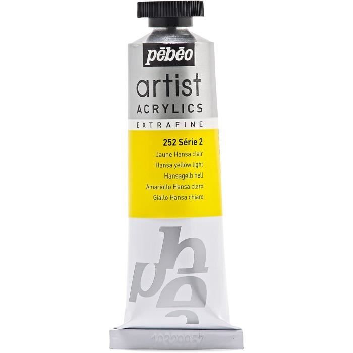 Peinture - Véronèse - JAUN HANSA - 37 ml - Extra fine - Brillant