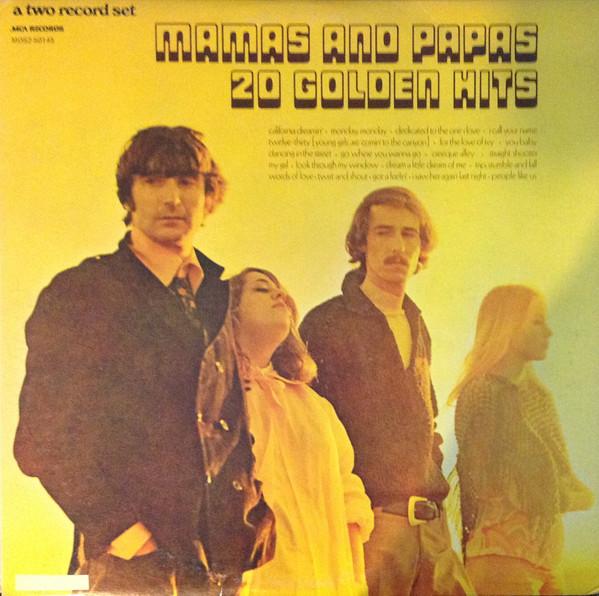 

Виниловая пластинка MAMAS PAPAS 20 Золотых Хитов MDS250145 MCA Records 1980 Канада Рок Б/у