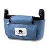 Stroller Bag with Diaper Drink Baby Wet Tissue Large Capacity Multi-functional Holder, Holder, Wipes, Storage, One-touch Strap, Buggy, Cart, (blue)