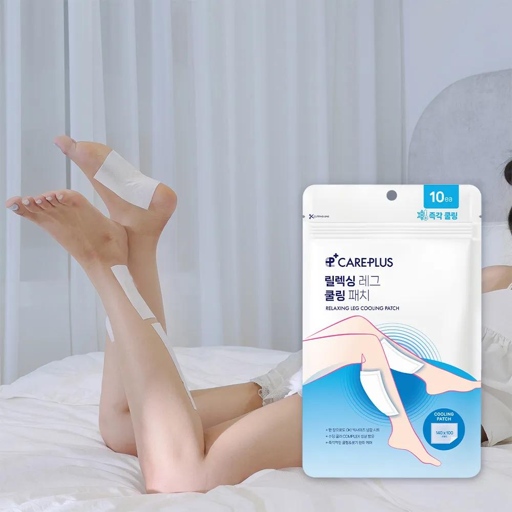 CAREPLUS Relaxing Leg Cooling Patch 10ea