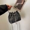 Fashion Small Bag, Bucket Bag, Shoulder Bag, Chain Bag, Simple Trendy Messenger Bag, Casual Bag.