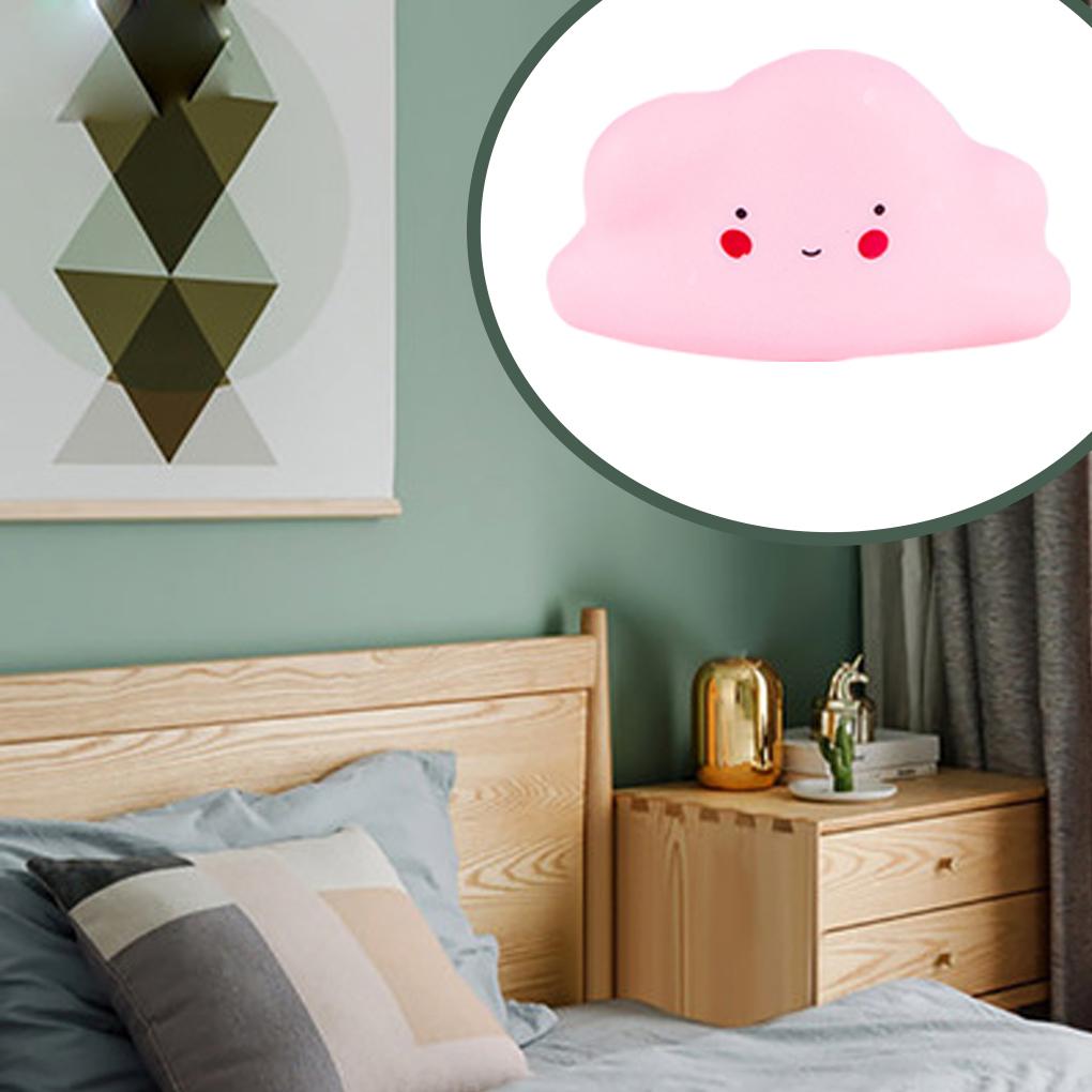 Cartoon LED Nachtlicht Nacht Nachtlicht Kinder Schlafzimmer Kleine Lampe Baby Leucht Spielzeug Mond