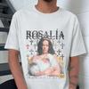 Rosalía Rosalia LUX album trasa 2026 grafika 100% Bawełna unisex koszulka Y2k Styl Hip hop Lato Męska Koszulka z krótkim rękawem prezent dla fana