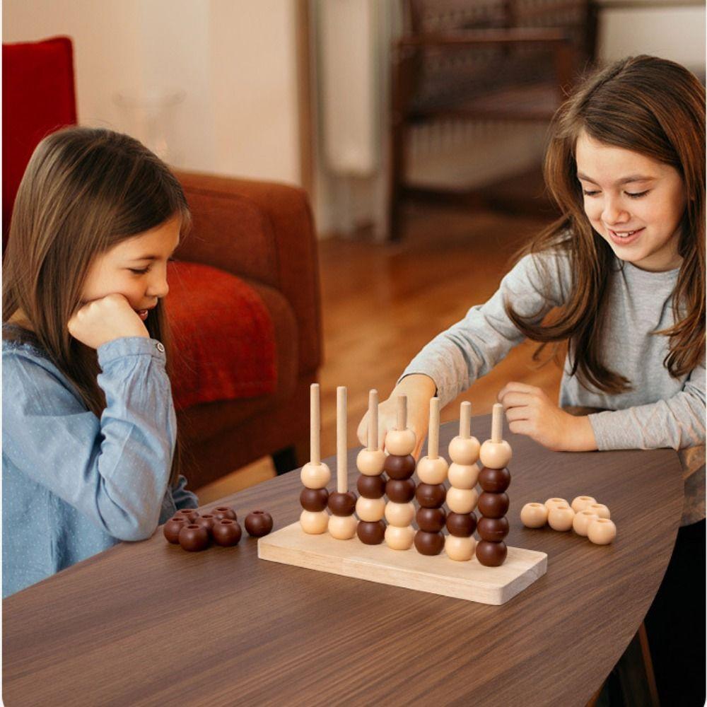 Educational Classic Family Board Game Puzzle Chess Connect Game  Logical Thinking Training