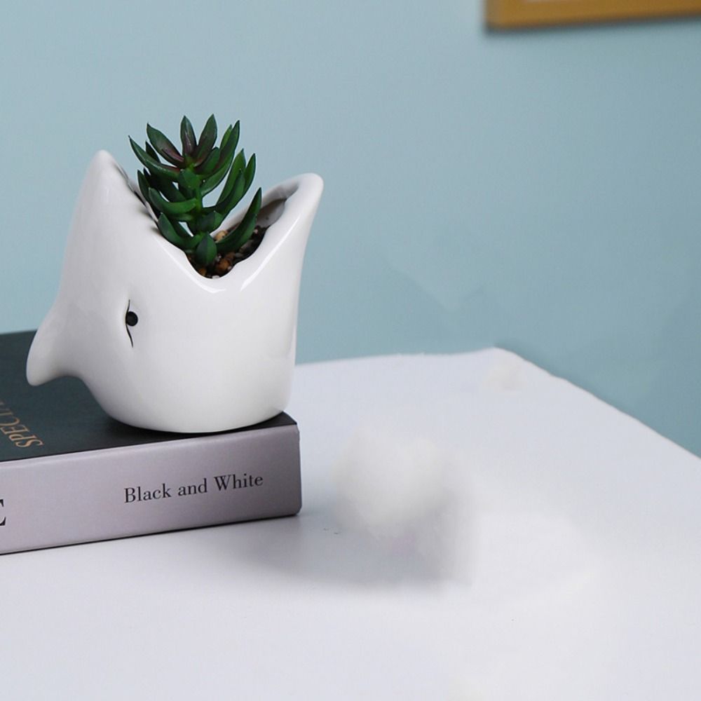 Ceramic Animal Vase Creative Hydroponic Flower Holder Plant Pot  Dried Flower