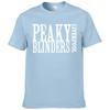 Cotton Short Sleeve Peaky Blinders T Shirt Men Summer Style Casual T-shirt  Printed Hombre Tops Homme Clothes F22
