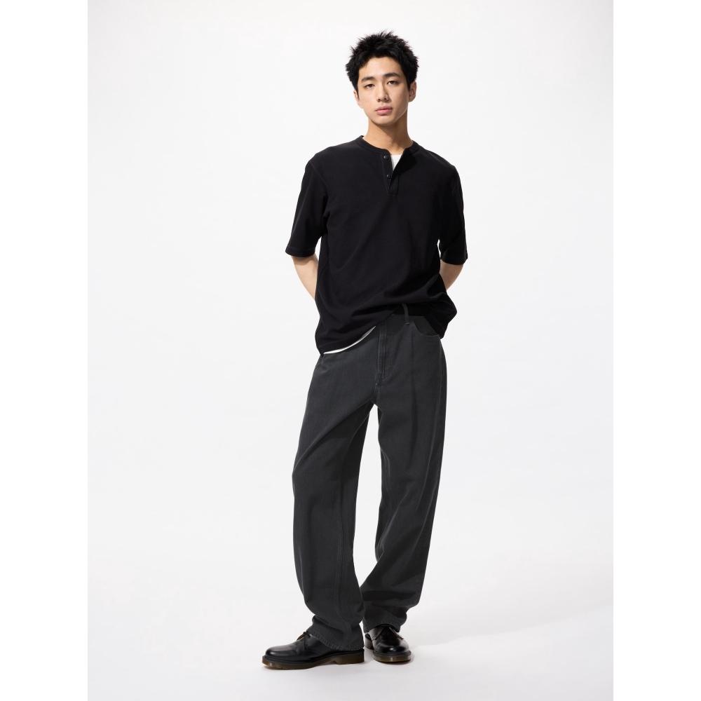 Uniqlo Japan Wide Straight Jeans Long