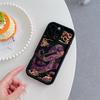 Purple Snake Pattern Soft TPU Phone Case for iPhone 17 Air 16 15 14 Pro Max Plus 13 12 Mini 8 7 X Xs Back Cover