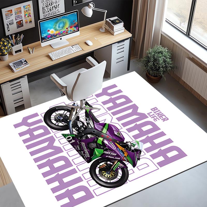 Yamaha Mønster Tæppe, Indendørs/Udendørs Måtte, til Picnic, Spillerum, Soveværelse, Kontor, Stue, Boligindretning Tæppe, Fødselsdagsgave
