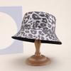 New big head circumference bucket hat women spring and autumn sunscreen sunshade show face small PU basin hat fashion bucket hat