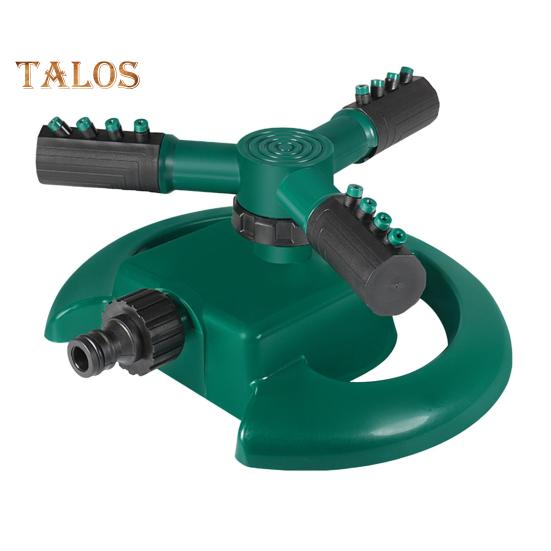 

3-рычажный газонный разбрызгиватель, вращающийся на 360 градусов, большой площади разбрызгиватель, регулируемый разбрызгиватель воды для полива газона, двора, детей, домашних животных, играющих зелёный