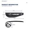 2pcs Car Rain Shield Blind Spot Mirrors For Lexus F-SPORT ES RX NX LS UX LM LX GX LC RZ IS CT GS RC HS SC TX L Accessories
