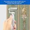 Heavy Duty Steel Wallpaper Edges Roller Set With Textured Handle Pressing Wheel For Professional Result Paint Tool