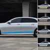 Car Body Graphic Decal Strip Pattern Car Side Stickers Waterproof Vehicle Decal Auto Decor 1 Pair Anti-scratch Self-adhesive Car