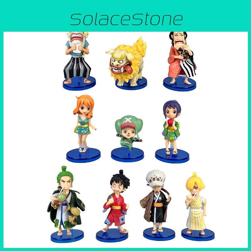 One Piece Anime Model Pvc Figures With Assembleable Design For Collectors And Display Use