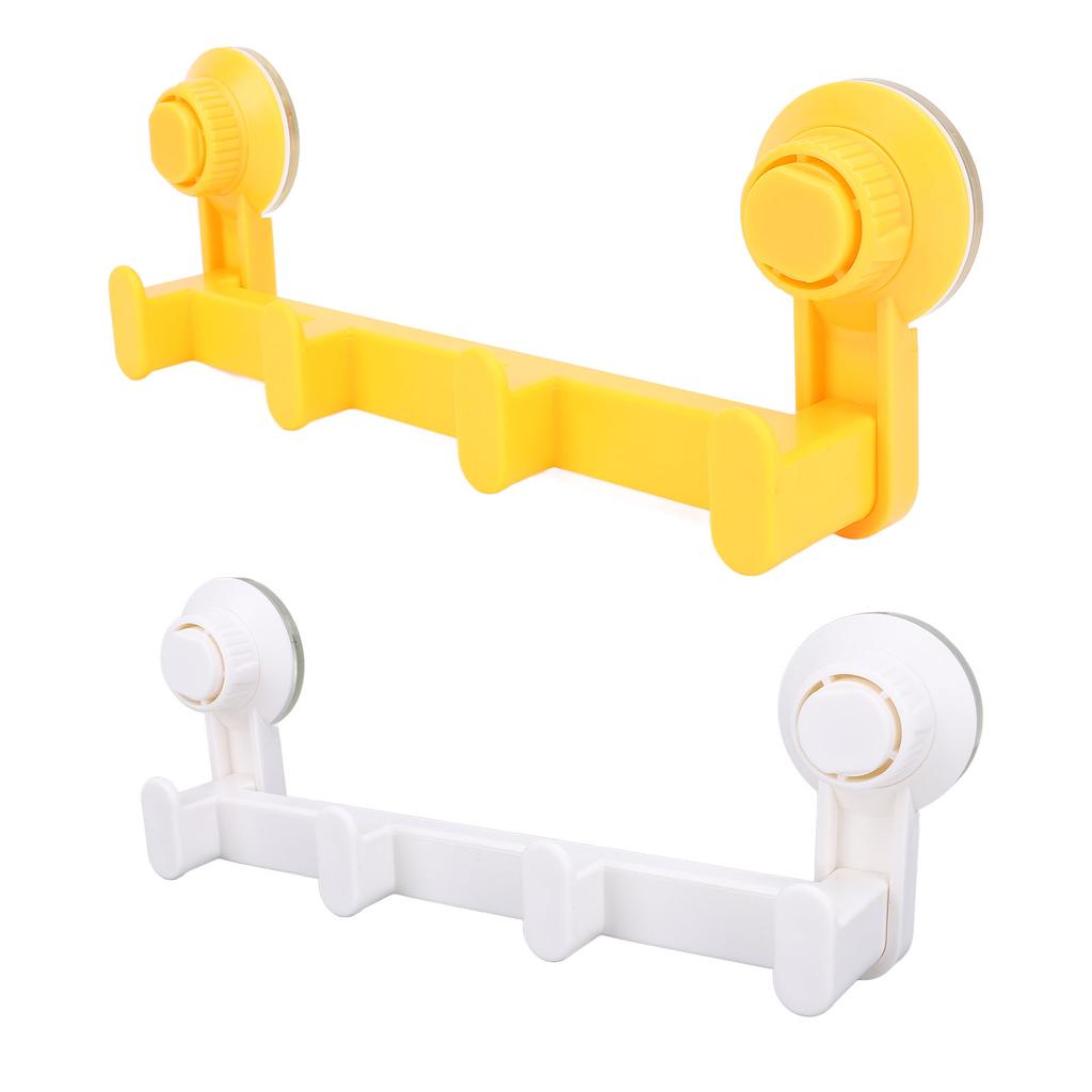 Vacuum Suction Cups and Row Hooks 5kg Wall Mounted Suction Hanger No Drilling Wall Hooks for Bathroo
