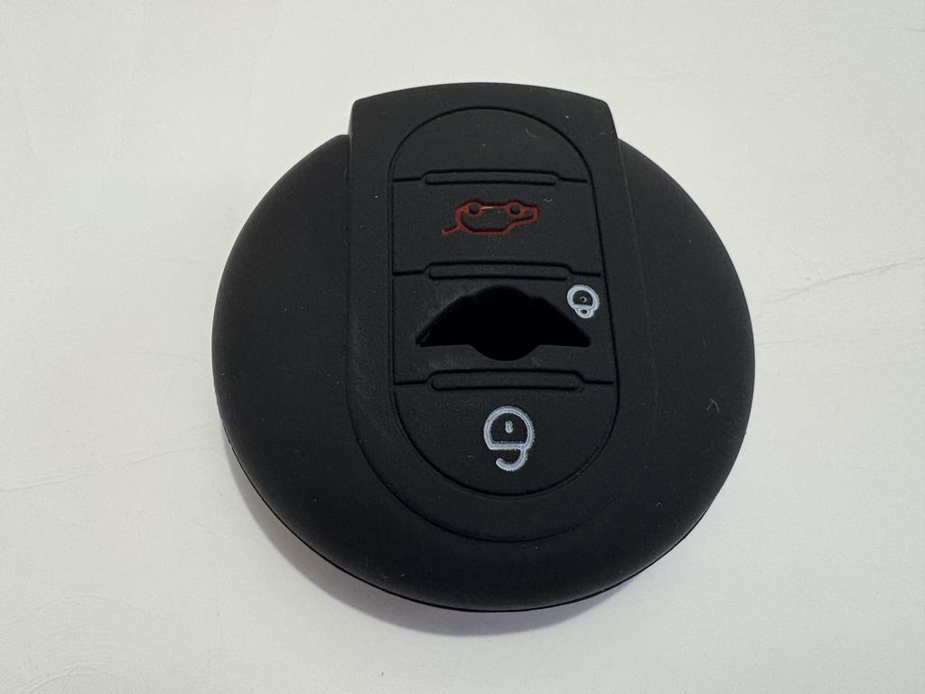Silicone Car Key Case Cover Soft Holder Protector For BMW Mini Cooper F56 F55 F54 3 Buttons Remote Smart Shell Styling Auto Part