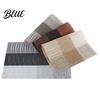 Heat-resistant Table Mats Simple Waterproof Heat for Resistant PVC Placemats Dining Anti-scalding Washable Kitchen Tableware Eco-friendly