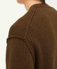 Intempomood Cottage Round Neck Cardigan_Brown
