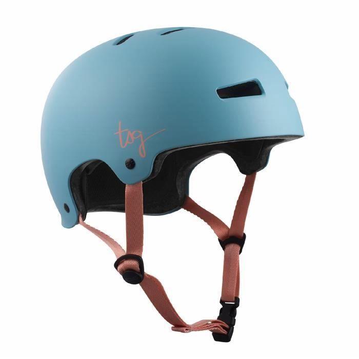 Casque - TSG - Evolution - Satin bleu porcelaine - XXS/XS - Confort et sécurité