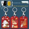 Mini Community Card Case Keychain - ICID Access Protective Sleeve & Bus/Elevator Holder