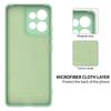 For Motorola MOTO Edge 50 Neo ,S50 Case Soft Premium Liquid Silicone Case with Flocking Inside Cover with Strap for Moto S50