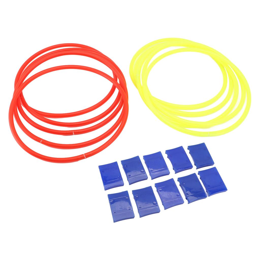 Outdoor Ring Game with 10Pcs Rings Connectors 28cm Improved Balance Enhanced Coordination Ring Game