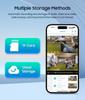 4G Solar-Powered 6MP HD Dual Lens Smart Camera with Full Color Monitoring & Remote Access