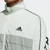 adidas Men's Oversized Fit Woven Jacket Linen Green IA9427