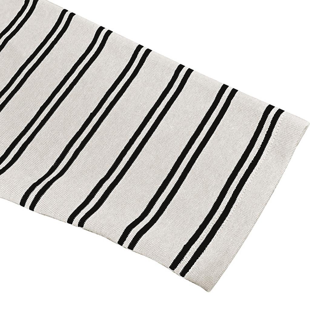 Herre Casual Langermet Skjorte Stripete Skjorte med Tre-Knapps Topper