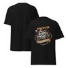 Born To Ride Ride for Life Custom Chopper Motorcycle T-Shirt Design T-shirt