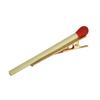 Barrettes Hair Clip Match Matchstick Funny Stool Flat Clip Matchstick Hairpin Stool Prank Hair Clip for Bunches