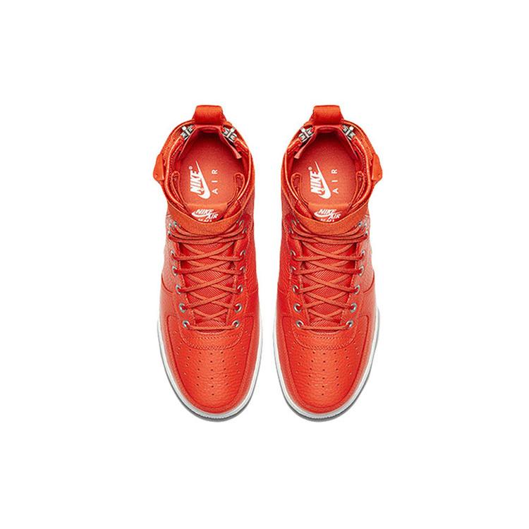 New Nike Sf Air Force 1 Mid Team Orange 917753-800
