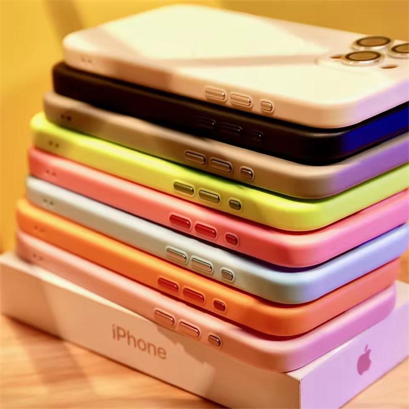 Luxury Soft For Magsafe Wireless Charging Case For iPhone 16 15 14 13 12 11 Pro Max Plus  Magnetic Dopamine Shockproof PC Cover