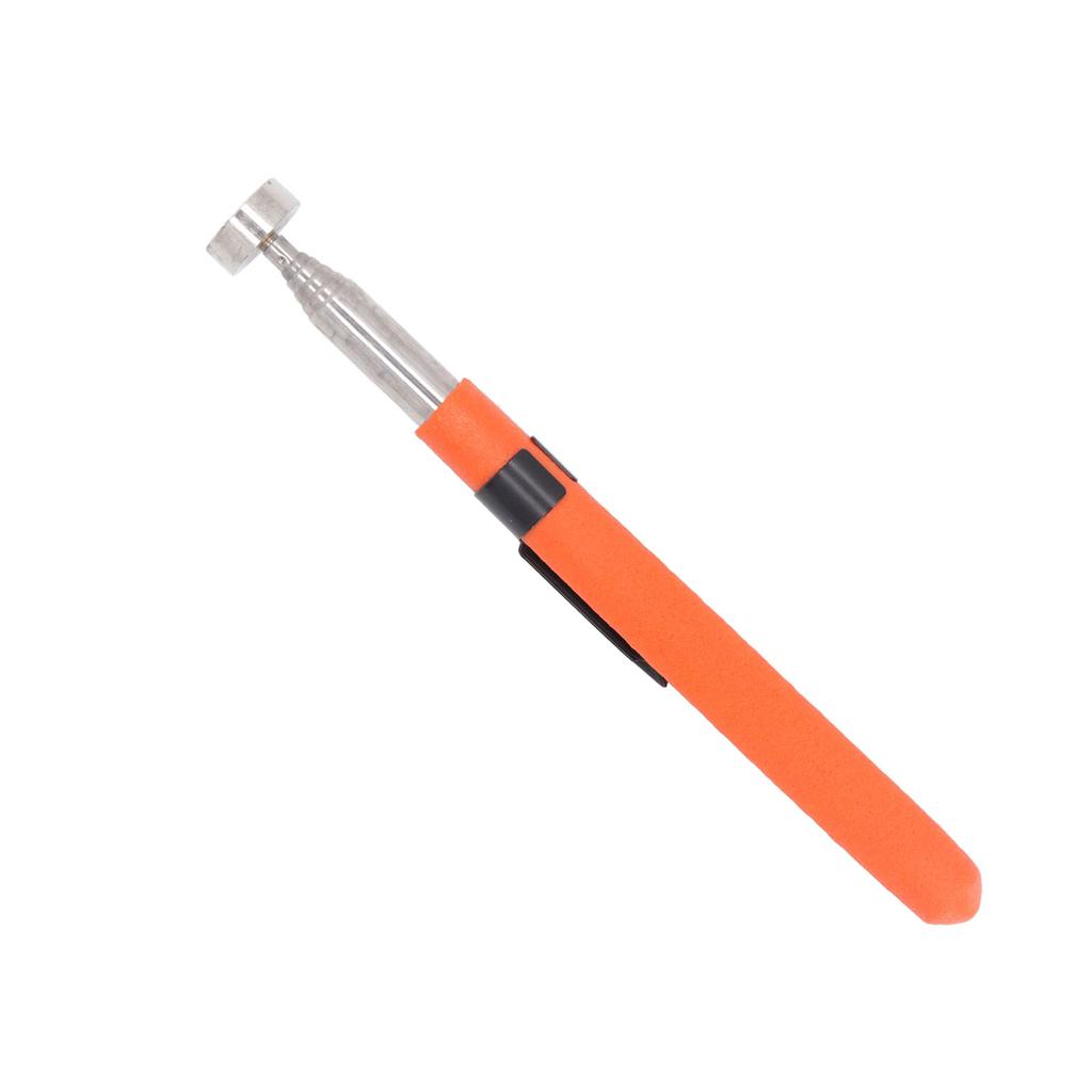 Teleskopischer Magnetheber Tragbarer Stiftclip Starke Saugkraft Gummigriff Einziehbar Magnetisch