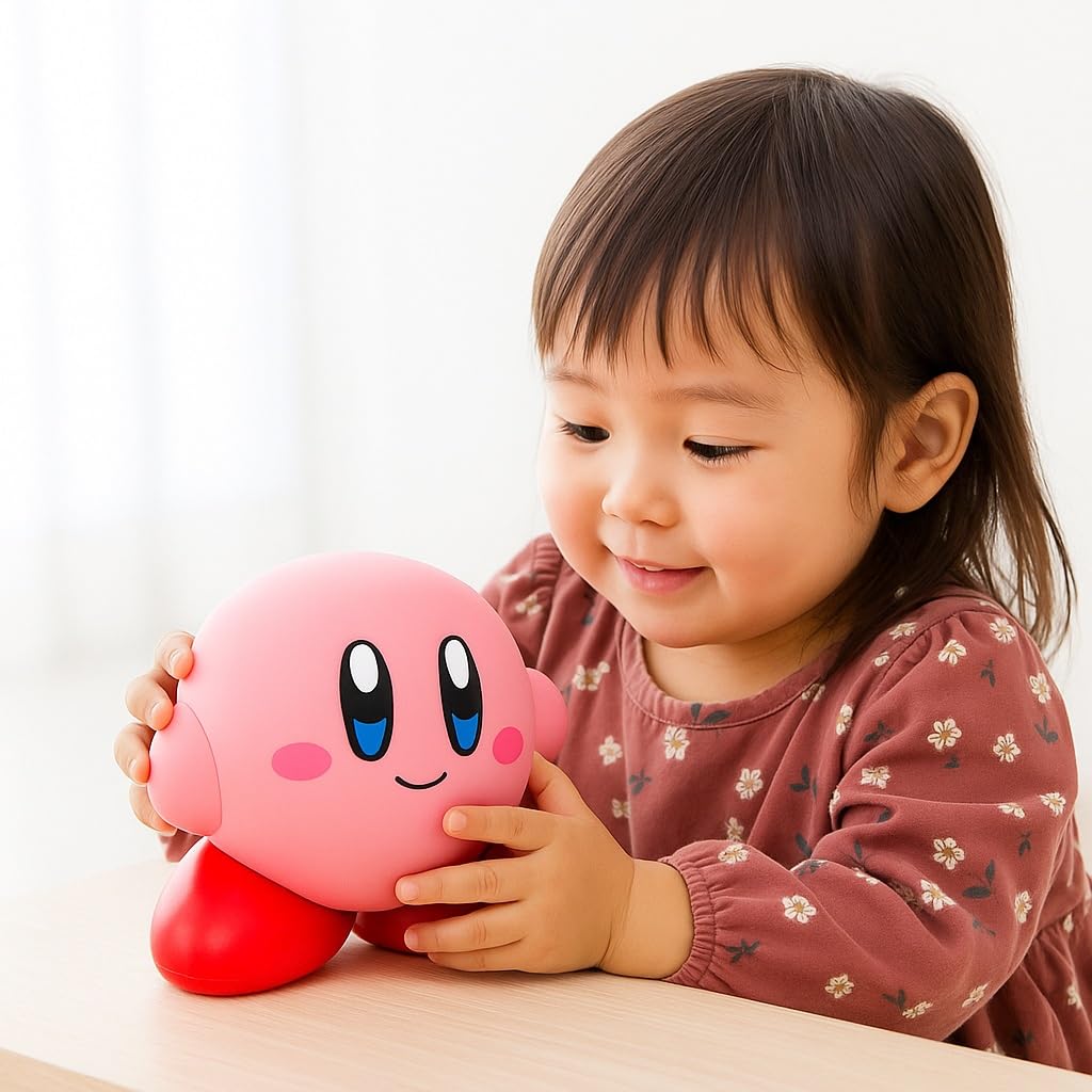 Kirby Pose Figure BIG with Toy Diamond Official Interior Soft Vinyl