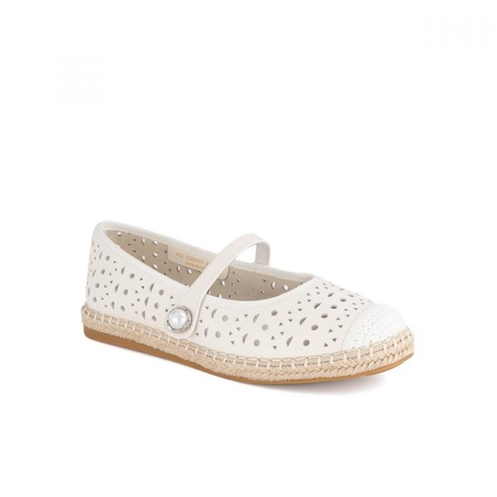 Tandy Women S Flat ShoeS Ivory  G26003 225