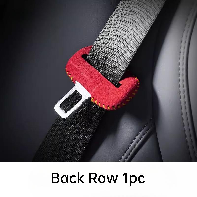 For Zeekr 007GT 7X 001 009 Car Seat Belt Cover Suede Anti Collision Protector Cover Anti Scratch Interior Accessories